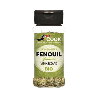 Cook épices -- Graines de fenouil bio (origine France) - 30 g