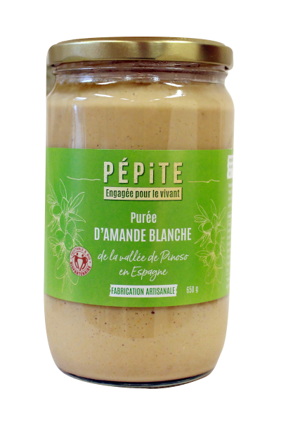 Purée d'amandes blanches bio (espagne) - 1