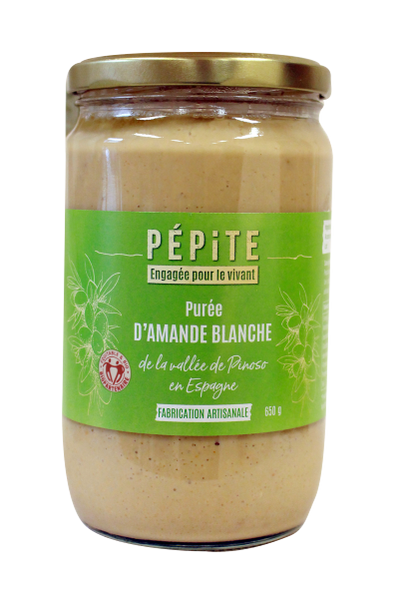 Purée d'amandes blanches bio (espagne) - 1